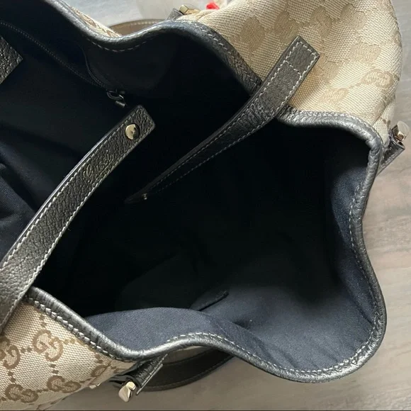 Gucci Abbey Shoulder Bag GG Canvas (Medium) - Picture 9 of 13